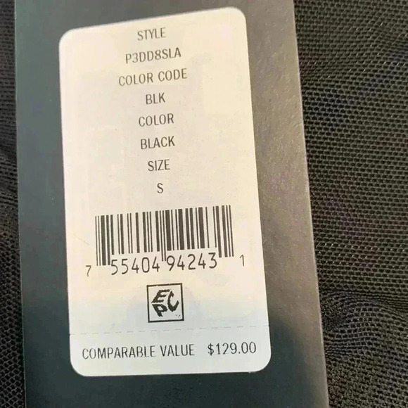 DKNY Short Sleeve Mesh Dress - Picture 4 of 5